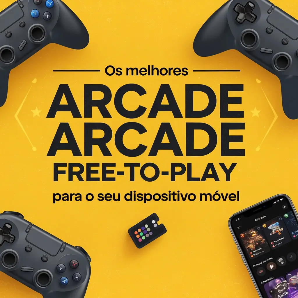 Os Melhores Jogos Arcade Free-to-Play para o Seu Dispositivo Móvel